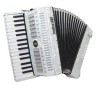 Acordeon de teclas Farinelli blanco (1306-IW)