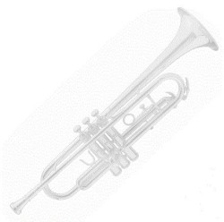 Trompeta Maxima Con Estuche, Laqueado Verde (TTC-236C/GR)