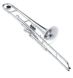 Trombon de Embolos Sib Jupiter Niquelado (JVL-528N)