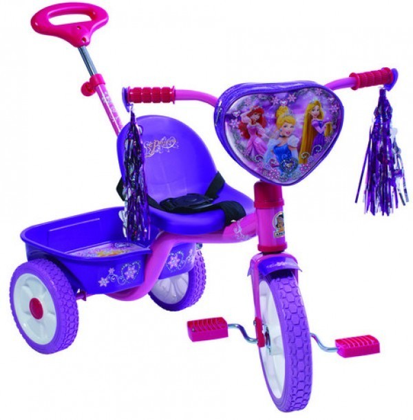 Triciclo con Bastón Princesas