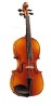 Violin Pearl River Estudiante Natural Painting Flame con Arco y Est...