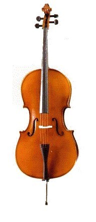 Violoncello Estudiante Pearl River con Arco y Funda Diferentes Tama...