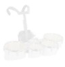 Multitenor 5 Tambores Profesional con Arnes Blanco Extreme (EXMT004)