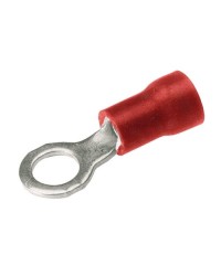 Zapata Terminal Anillo Ais. De Vinilo Rojo Tor. 5/32 Cal. 22-16 Awg Burndy