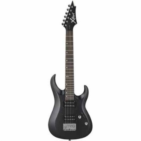 CORT GUITARRA ELEC. X NGA. MATE C/FUNDA MOD. X-1 JUNIOR BKS