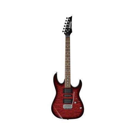 IBANEZ GUITARRA ELEC. RX ROJA TRANSP. SOMB. MOD. GRX70QA-TRB