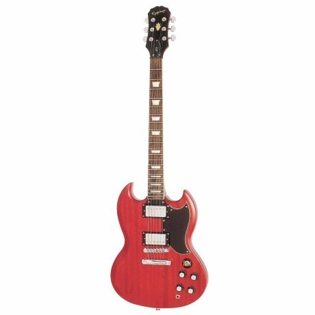 Guitarra Eléctrica EPIPHONE Vintage G-400 Worn Cherry Ch Hdwe EGGVW...