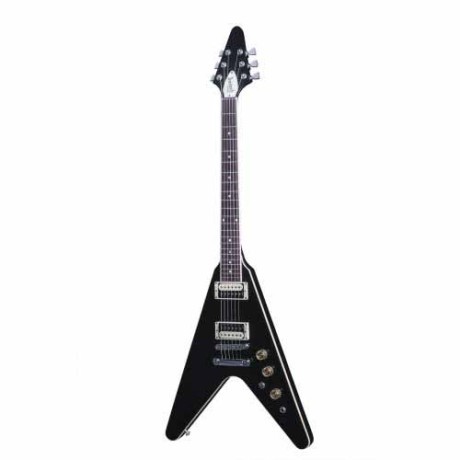 Guitarra Eléctrica GIBSON Flying V Pro 2016 HP Ebony HDVCGEBCH3