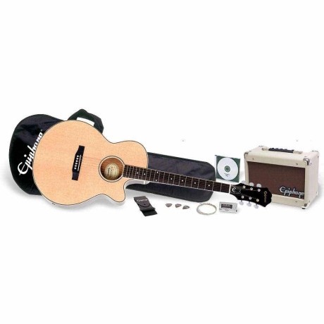 Guitarra Eléctrica GIBSON PR-4E Acoustic Electric Player Pack PPGR-...