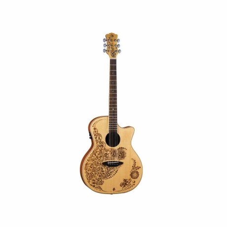 Guitarra Electroacustica LUNA GUITARRA ELECTROACUSTICA LUNA NYLON H...