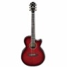 Guitarra Electroacustica IBANEZ GUITARRA ELECTROACUSTICA ROJA TRANS...