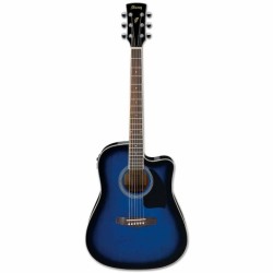 Guitarra Electroacustica IBANEZ GUITARRA ELECTROACUSTICA AZUL SOMB....