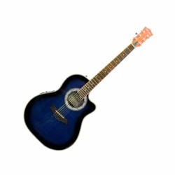 Guitarra Electroacustica CARAYA GUITARRA ELECTROACUSTICA AZUL TRANS...