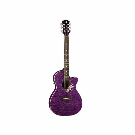 Guitarra Electroacustica LUNA GUITARRA ELECTROACUSTICA LUNA FLORA P...