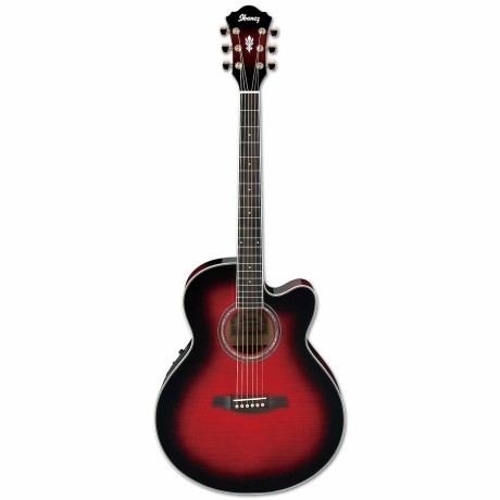 Guitarra Electroacustica IBANEZ GUITARRA ELECTROACUSTICA ROJA SOMB....