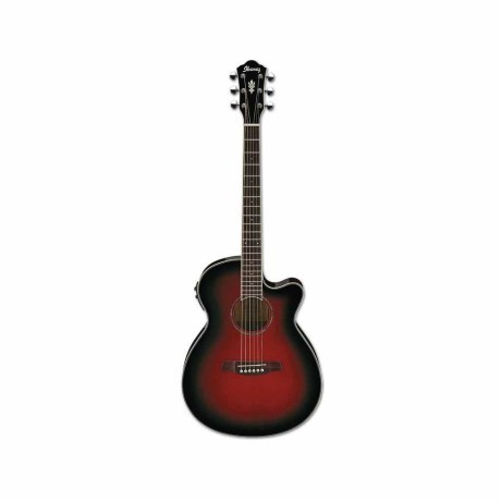 Guitarra Electroacustica IBANEZ GUITARRA ELECTROACUSTICA AEG ROJA T...