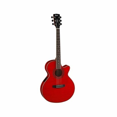 Guitarra Electroacustica CORT GUITARRA ELECTROACUSTICA SFX ROJA TRA...