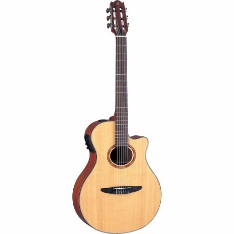 Guitarra Acústica YAMAHA Guitarra EA de cuerdas de nylon caja delga...