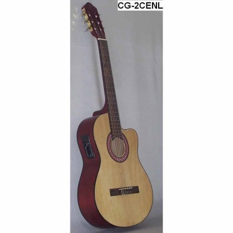 Guitarra Acústica SEGOVIA GUITARRA ELECTRO ACUSTICA CLASICA CG-2CENL