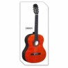 Guitarra Acústica SEGOVIA GUITARRA CLASICA TAPA NARANJA SEGOVIA 28001