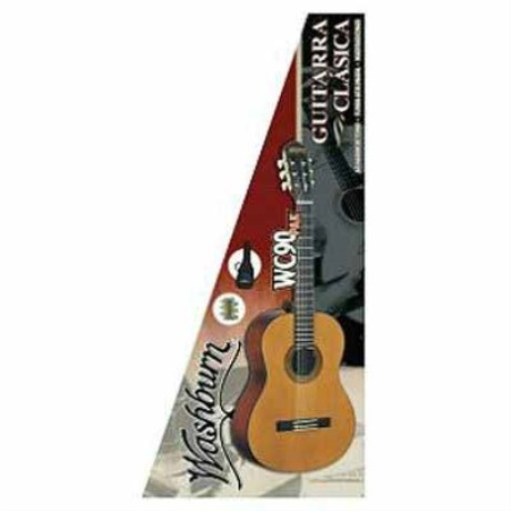 Guitarra Acústica WASHBURN GUITARRA WASHBURN CLASICA WC90PAK ISWASW...