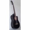 Guitarra Acústica SEGOVIA GUITARRA CLASICA CON RESAQUE NEGRA CG-1CBK