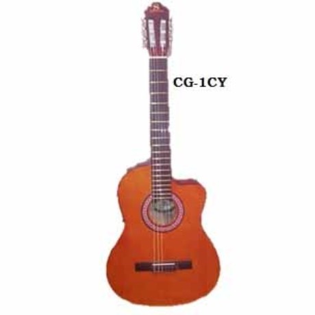 Guitarra Acústica SEGOVIA GUITARRA CLASICA CON RESAQUE TAPA AMARILL...
