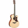 Guitarra Acústica YAMAHA Guitarra Electroacustuca serie A con caja ...