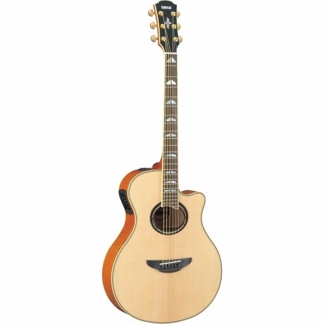 Guitarra Acústica YAMAHA Guitarra EA serie APX, tapa sólida, sistem...