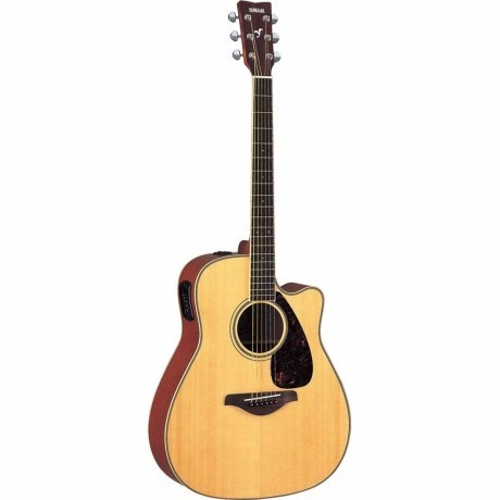 Guitarra Acústica YAMAHA Guitarra Folk EA tapa sólida, Natural GFGX...