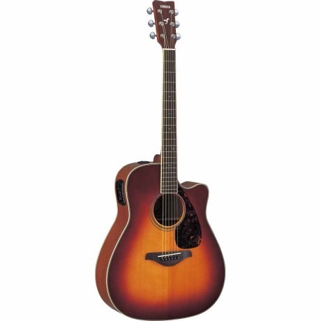 Guitarra Acústica YAMAHA Guitarra Folk EA tapa sólida, Sombreada GF...