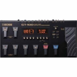 Efectos para Guitarra BOSS PEDALERA EFECTOS P/GUITARRA MOD. GT-100 ...