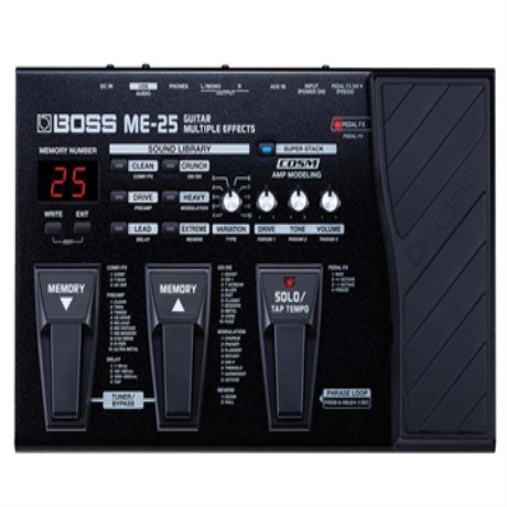 Accesorios Guitarra BOSS PEDALERA MULTI-EFECTOS BOSS MODELO ME-25 8...