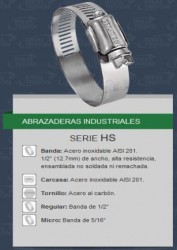 ABRAZ SINFIN AC INOX HS-6 1/2X7/8" IDEAL