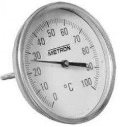 TERMOMETRO&C2 POST 1/4 210283 -20/120 VA2.5 METRON