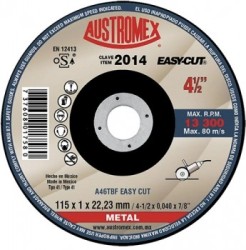 DISCO CORTE/METAL ESM P 4.5" 2014 EASY CUT AUSTROM