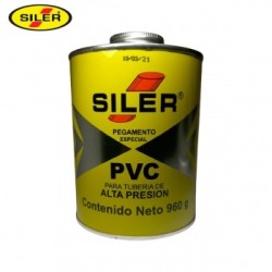 BOTE PEG PVC SILER AMARILLO 960G