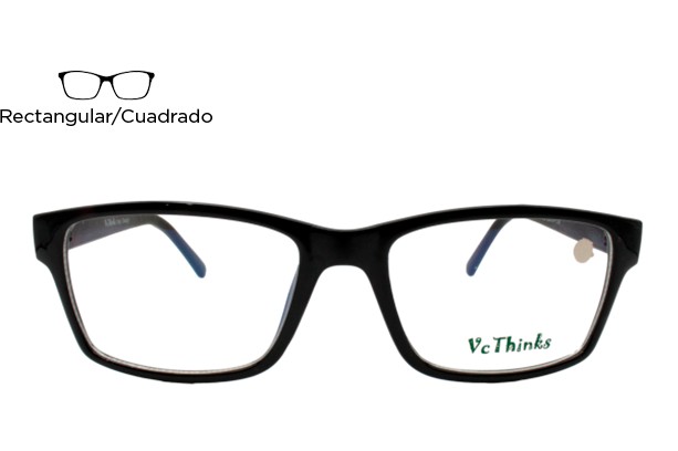 Lente Oftálmico VcThinks VT02 Negro