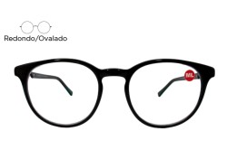 Lente Oftálmico Funky Fred Eyewear A5018BLACK Negro