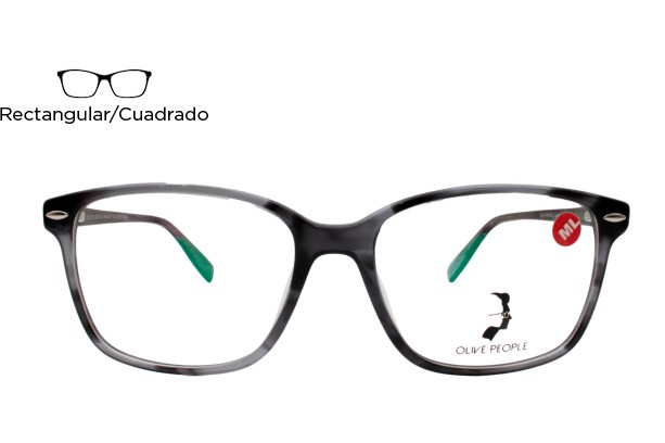Lente Oftálmico Olive People 10356GREY Gris Carey