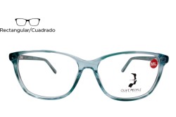 Lente Oftálmico Olive People B502A142BLUE Azul