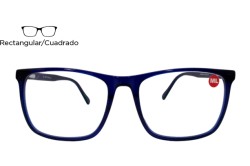 Lente Oftálmico M Opticals MAC9006 Azul