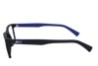 Lente Oftálmico marca Armani Exchange AX3067 Negro mate con azul