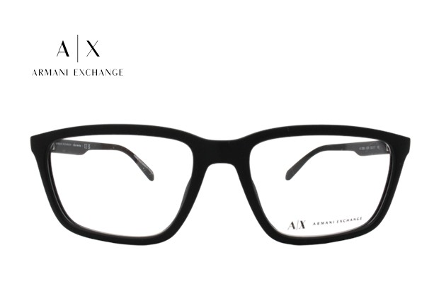 Lente Oftálmico marca Armani ExchangeAX3089U Negro mate