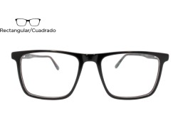 Lente Oftálmico Lotus AG98046C1 Negro