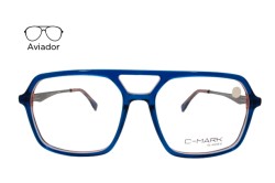 Lente Oftálmico C - Mark CMJ223A4707 Azul