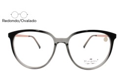 Lente Oftálmico Minami MINAMI018C3 Negro degradado