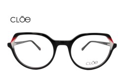 Lente Oftálmico marca Cloe VLE303910BLK Negro con rojo