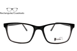 Lente Oftálmico Boong BOS8073 Negro