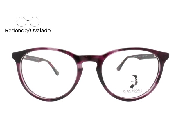 Lente Oftálmico Olive People AL312C2 Morado carey